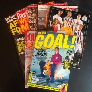 8 x Four Four Two Football Magazine Supplements inc Posters inc Ronaldo 'Goal' - Picture 1 of 14