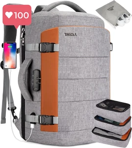 40L Travel Laptop Backpack – Flight-Approved, Water-Resistant & Anti-Theft - Picture 1 of 12