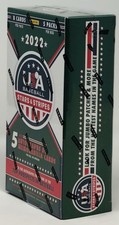 2022 Panini USA Stars & Stripes Baseball Factory Sealed Blaster Box – 2 Autos Or Mem Per Box