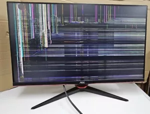 AOC 27G2U/BK 27'' 1920 × 1080 (FHD) VGA HDMI DP CCTV PC GAMING Monitor FAULTY - Picture 1 of 7