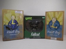 Lot 3 Fallout - Vault Boy - Luck Bobblehead - Vault 111 Power Armor - Loot Crate