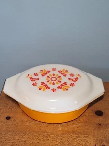 Pyrex Friendship Casserole 043 Dish 1.5 Qt. With Lid - Picture 1 of 20
