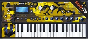 Sintetizador Novation MiniNova | Camuflaje amarillo | Calcomanía protectora | StyleFlip Skins - Imagen 1 de 1