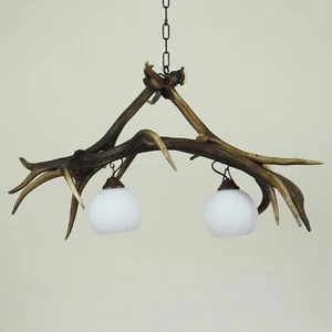 Real Antler Light Fixture to hang over the Table - Picture 1 of 9