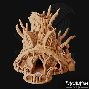 Roots of the In-Between Dice Tower - DnD Legión Terreno Paisaje Mesa - Imagen 1 de 5