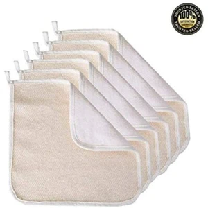 6 Pack Exfoliating Face Body Wash Cloth Towel, Soft-Weave Scrub Beauty Skin Home - Picture 1 of 6