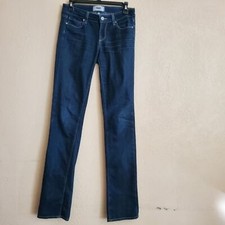 Paige Peg Straight Bardot Wash Jeans