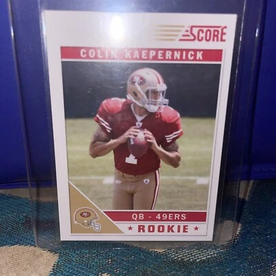 2011 Score - Scorecard #320 Colin Kaepernick (RC) - Image 1 of 2