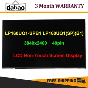 Neu Lenovo ThinkPad P1 X1 Extreme Gen 4 4. LCD Bildschirm UHD 4K Nicht-Touchscreen - Bild 1 von 5