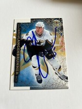 Jamie Langenbrunner Signed 99/00 Dynagon Ice Dallas Stars Card # 66