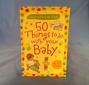50 Things to Do with Your Baby: 6-12 Months by Caroline Young Child Learning Set - Picture 1 of 11