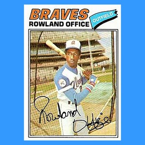 1977 Topps Baseball #524 - Rowland Office [Base] Atlanta Braves VG-EX