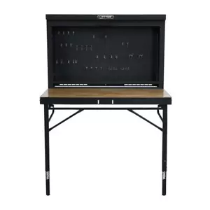 47 in. W x 31 in. D Wall-Mounted Folding Work Table - Picture 1 of 10