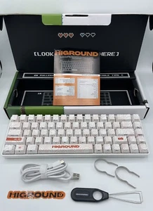 HIGROUND SANDSTONE (Orange), Base 65 Keyboard, HG68, Sold Out - WORKS SEE VIDEO! - Picture 1 of 15