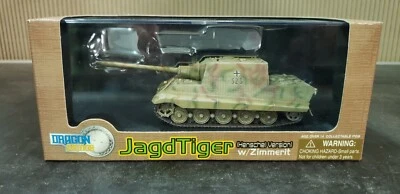 Dragon #60109 Jagdtiger Henschel Production w/Zimmerit, s.Pz.Jg.Abt.653, Ger1945 - Image 1 of 4