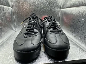 Size 6.5 - Puma Ferrari Roma Via Perf Lace Up  Mens Black Sneakers Casual (O4) - Picture 1 of 6