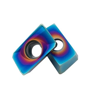 10 insertos de carburo de nano recubrimiento APMT1604PDER-H2 para enfriamiento de alta dureza - Imagen 1 de 1