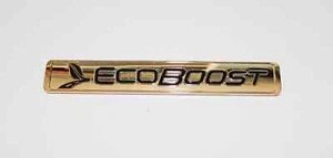 Luxury 24K Gold Plated Eco Boost Car Badge Decal - Picture 1 of 5