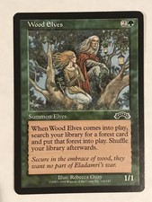 Wood Elves NM Exodus MTG