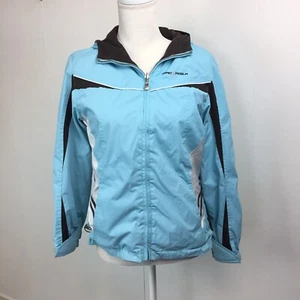 ZeroXposur Damen Jacke Gr. Large blau braun wendbar Frühling Fleece Ice Chip - Bild 1 von 11