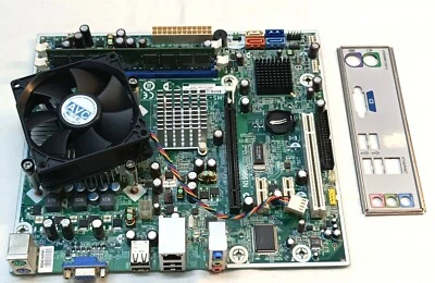 HP, MS-7525 SCHEDA MADRE, CPU PENTIUM E5200, RAM 1 GB. #AA10 - Immagine 1 di 4