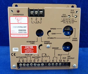 GOVERNORS AMERICA Corp. CAC ESD5550 Speed Control Unit, IGH 7-028, ESD 5550 - Picture 1 of 3