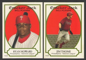 2005 Topps Cracker Jack - PHILADELPHIA PHILLIES Team Set