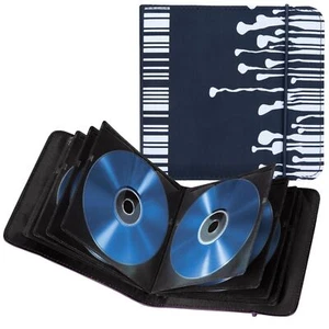 Hama CD-Tasche DVD Wallet für 24x CD DVD Blu-Ray Disc Booklet Case Hülle Bag - Bild 1 von 4