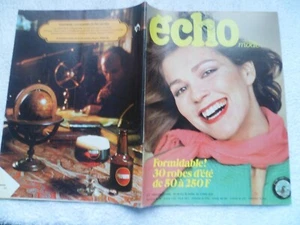 ECHO DE LA MODE N°18 30/4/1976 Mode Couture Tricot Noam Sophia Loren - Picture 1 of 8