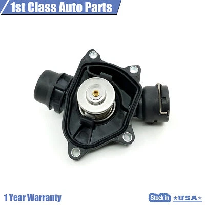 Termostato de motor con carcasa para BMW 335d X5 2009-2013 3,0 L L6 diésel DOHC turbo Foto 1 de 4