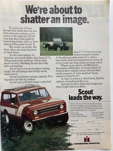 1978 International Harvester Scout Print Ad - Picture 1 of 2