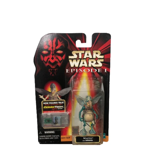 Star Wars Episode 1 Watto With Data Pad Hasbro 1998 Vintage Collectible Sealed Cover