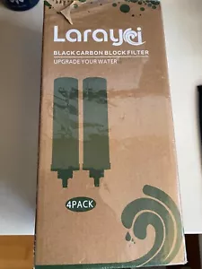 Larayci Wasserfilter Ersatz für Berkey® BB9-2 schwarz Aktivkohle 4er Pack - Bild 1 von 2