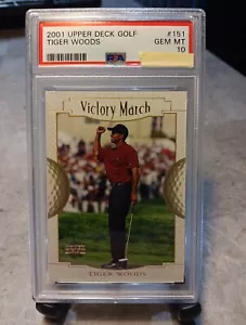 2001 Upper Deck Tiger Woods ROOKIE RC PSA 10 Mystery Value Pack Go For $300 Card - Picture 1 of 3