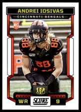 2023 Score ANDREI IOSIVAS #367 Bengals / Princeton Tigers Rookie RC