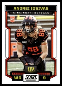 2023 Score ANDREI IOSIVAS #367 Bengals / Princeton Tigers Rookie RC
