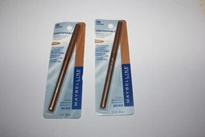 Maybelline Unstoppable Smudge-Proof Eyeliner Waterproof #750 Gold Aura Lot Of 2 - Picture 1 of 2