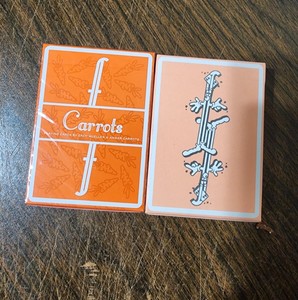 2 Decks Of Fontaine Carrot V1 & Good Company V2 Playing Cards 