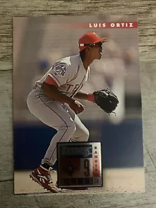 1996 Donruss Baseball #191 Luis Ortiz - Picture 1 of 2