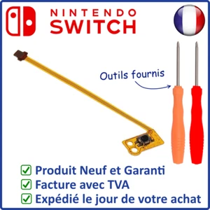 TISCHDECKE ZL-TASTE DES JOYCON CONTROLLERS BLAU LINKS NINTENDO SWITCH + WERKZEUGE - Bild 1 von 4