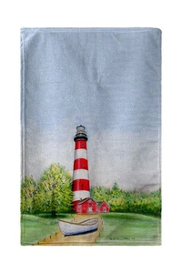 Betsy Drake Chincoteague Lighthouse, VA Kitchen Towel - Picture 1 of 1