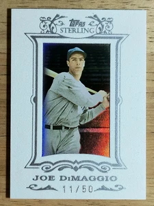 2007 Topps Sterling Framed White Suede #254 Joe DiMaggio - Bild 1 von 2