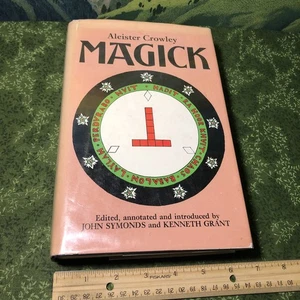 Aleister Crowley Magick 1989 Hardcover American Penguin Occult Black Magic - Picture 1 of 9