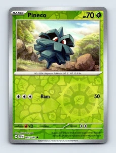 Pineco Reverse Holo SV05: Temporal Forces 002/162 NM/LP - Picture 1 of 2