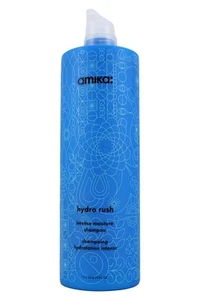Amika Hydro Rush Intense Moisture Shampoo With Hyaluronic Acid 33.8 Fl Ounce - Picture 1 of 2