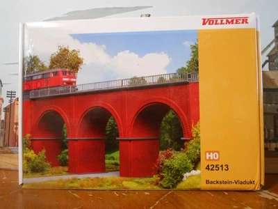 HO Scale Trains Vollmer #42513 Viaduct New Original Box - Image 1 of 3