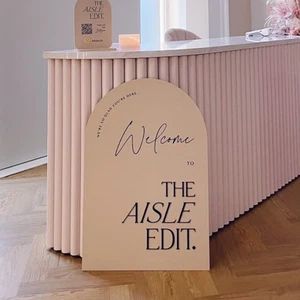 Señalización comercial - Letrero de negocios personalizado con cúpula superior de lujo con detalles 3D - Imagen 1 de 6