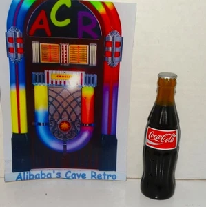 7” COCA-COLA POLAR BEAR PLUSH STUFFED BEAR 1993 only COKE BOTTLE VINTAGE! - Picture 1 of 5