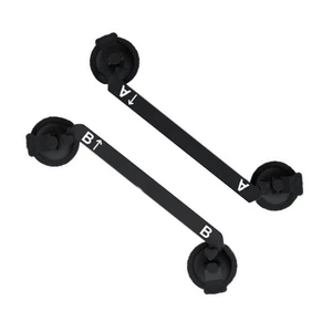 Durable Black Suction Cup Mount Kit Accessories For Starlink For Mini Car - Afbeelding 1 van 14
