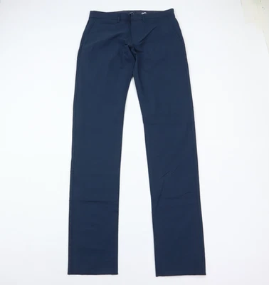 J.Crew Pants Mens 32x38 Unhemmed Tech Pant Blue 484 Slim Fit NWT NEW - Image 1 of 4